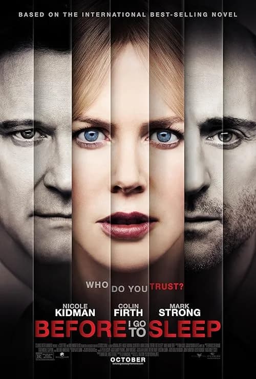 Before I Go to Sleep film posteri