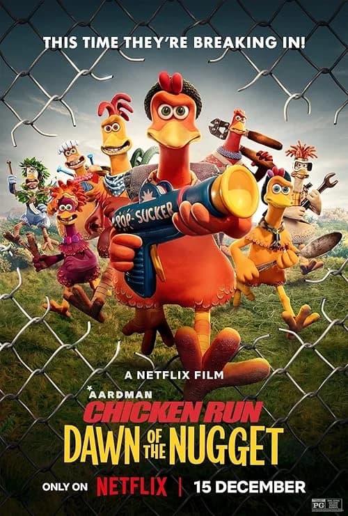 Chicken Run: Dawn of the Nugget film posteri