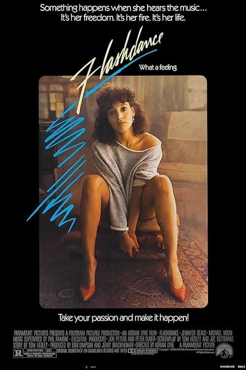Flashdance film posteri