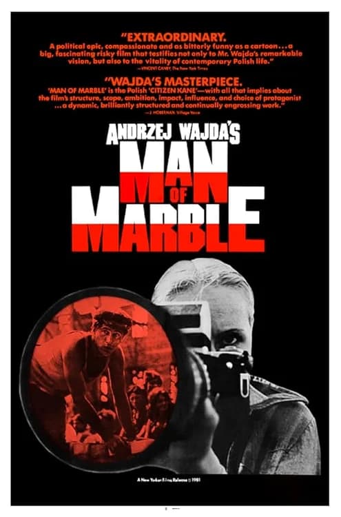 Man of Marble film posteri