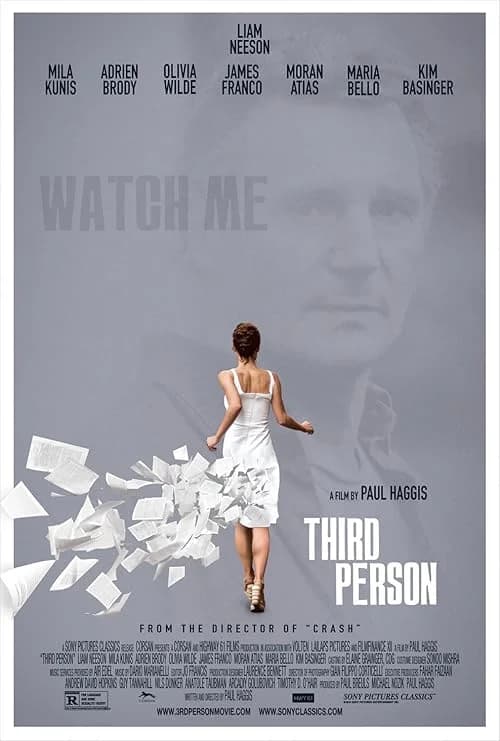 Third Person film posteri