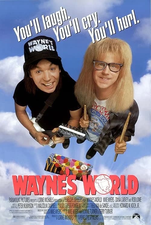 Wayne's World film posteri